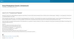 Desktop Screenshot of gracechristchurch.co.nz